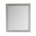 Comfortcorrect 26 in. Rectangle Wood Frame Mirror, Grey Pine CO2797700